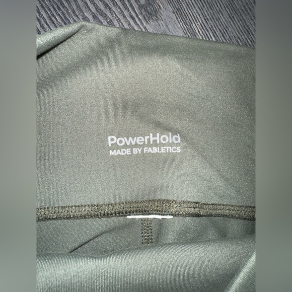 Green Fabletics Power Hold Compression Leggings Small - Picture 4 of 4